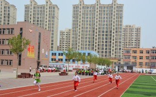 奋斗在运动场上演友谊与胜利的角逐（卓越的成绩不能代替真正的友谊）