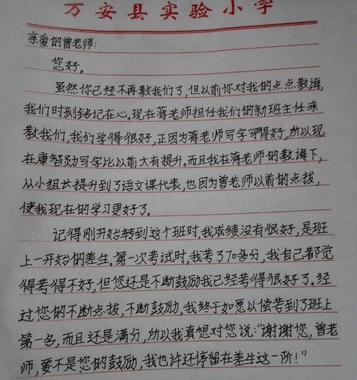 我的新语文老师（她的魅力让我爱上了语文）-第1张图片-学作网