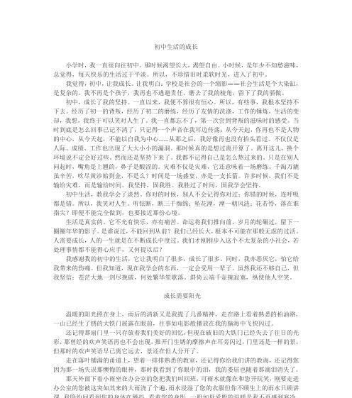 从此我渴望长大——一个少年的成长故事-第2张图片-学作网