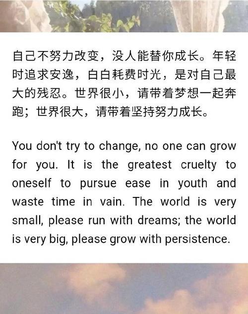一颗努力的心（成功只是努力的结果）-第1张图片-学作网