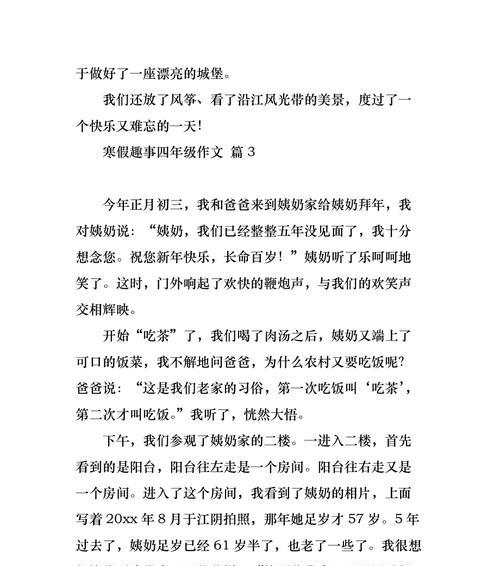 难忘的寒假趣事（一个偶然的决定，带来了最棒的回忆）-第3张图片-学作网