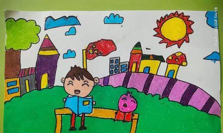 开心的上学之旅（和好朋友一起探索世界）-第3张图片-学作网