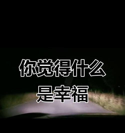 幸福的定义（一次寻找之旅）-第3张图片-学作网