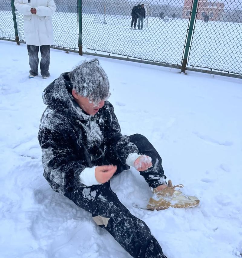 冬日乐趣（一个寒冷的冬日，发生了一场趣味横生的打雪仗）-第1张图片-学作网