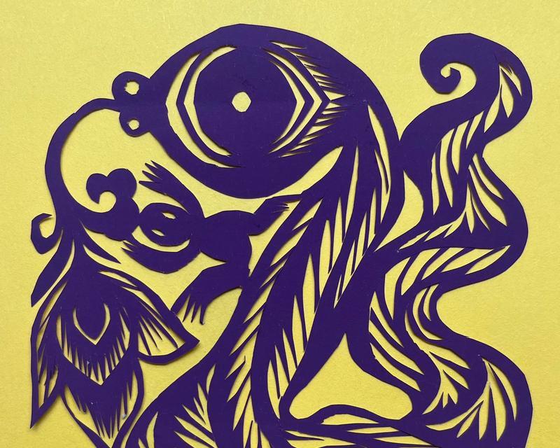 剪纸童话（红楼梦中的剪纸仙子）-第1张图片-学作网